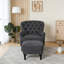 Fauteuil d'appoint gris
