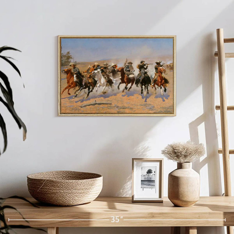 Un tableau de bord pour le bois, Cadre flottant en bois naturel, 19 po x 13 po