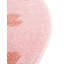 Whimsy Meow Baby Pink/Grey Kid Rug-82815368