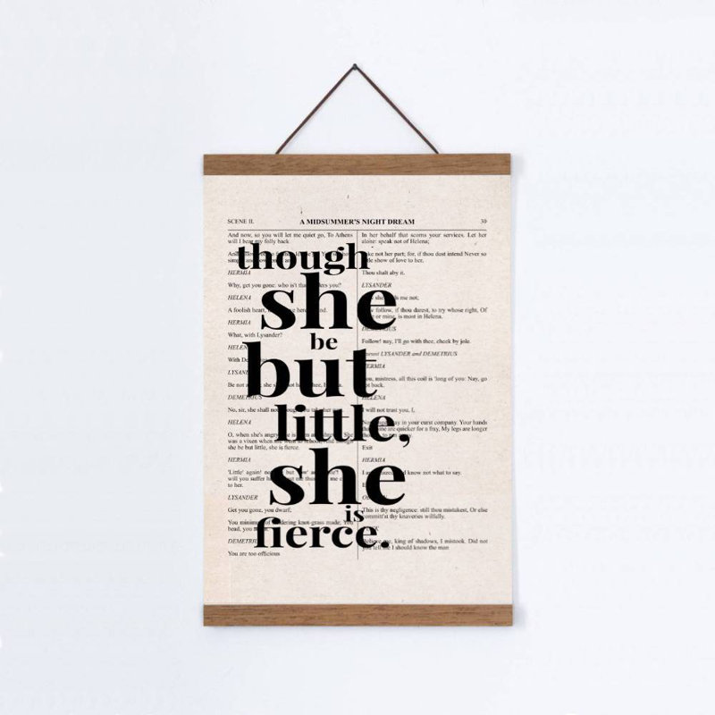 Single Picture Frame Print on Canvas, 33 cm H x 21 cm W