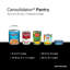 Rangement rotatif pour aliments et boissons en conserve 40 canettes