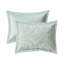 Mini édredon en fausse fourrure double / grand, médaillon brodé double / grand