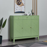 Versatile 3-Drawer 3-Door Entryway Accent Cabinet