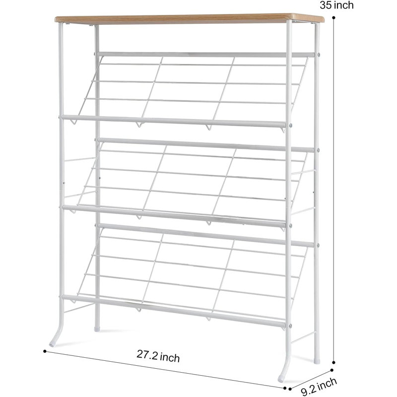 4 Tier Metal Shoe