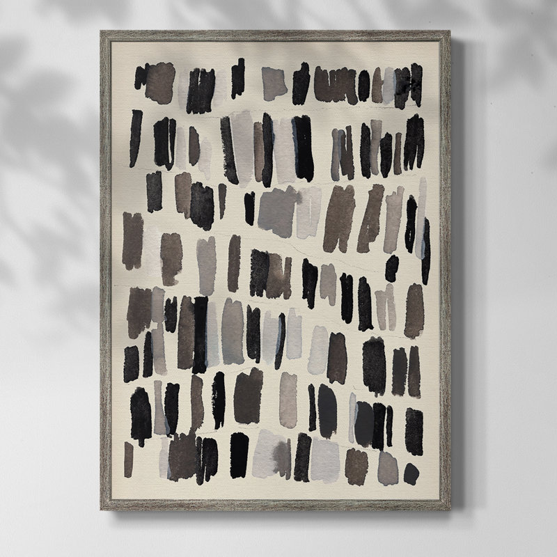 Chalk and Flint III Framed Print - Solid Wood, 15" H x 12" W