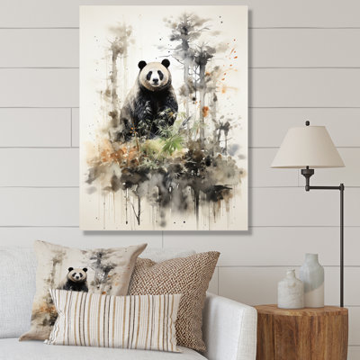 " Asian Art Bear Sumi I "