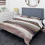 Mauve Glam Storm I - Ensemble de housse de couette Glam & Shabby Elegance - Microfibre de polyester-38757888
