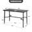 Metal Rectangular Outdoor Bar Table with Diamond-Patterned Tabletop