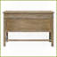 Table basse rustique en bois massif avec 2 tiroirs - Rangement élégant pour le salon Mudroom