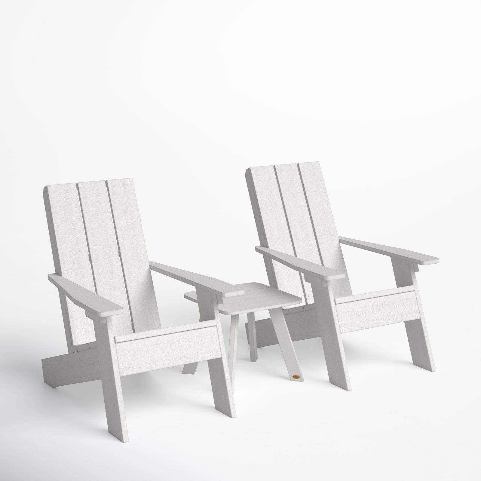Byrnes 2 - Person Patio Conversation Set, White