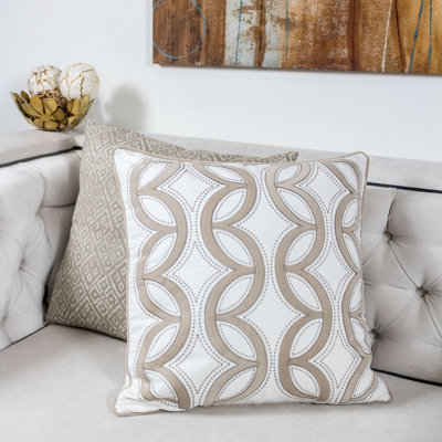  Woven Cotton Throw Pillow