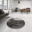 Tapis gris tissé à la machine-99222972