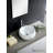 Modern Ceramic Circular Vessel Bathroom Sink