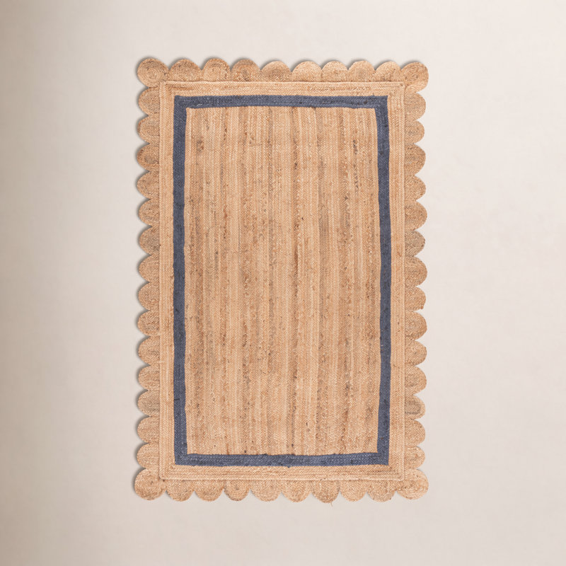 Inaki Jute/Sisal Area Rug, Rectangle 6' x 9'