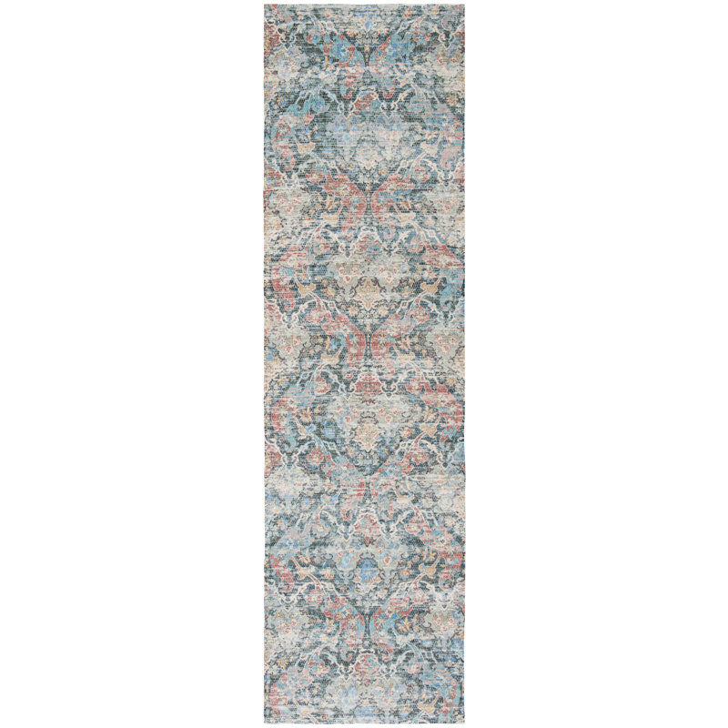 Amanda Hand Loomed Performance Geometric Rug, Runner 2'3" x 8'
