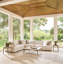 Aurora Outdoor Teak Coffee Table-1704241381