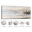 Bleu Beige Misty Island Lake Wrapped Ingwer-1177884931