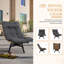 Chaise pivotante d'extérieur en osier avec coussins-117531513-117531512