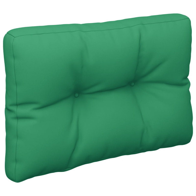 Outdoor Seat / Back Cushion, 23.6" x 15.7" x 4.7", Green