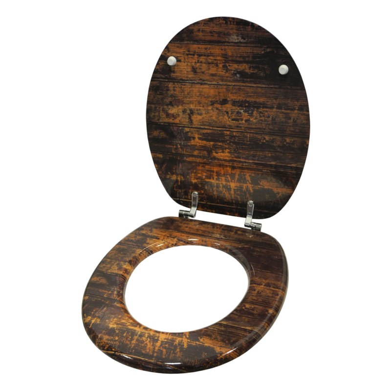 Elongated Toilet Seat and Lid