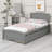 Platform Bed With Two Drawers-186601682