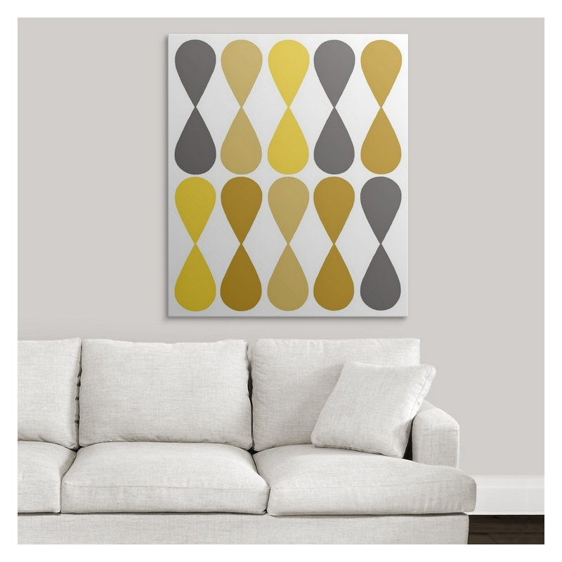 « raindrops iv », chariklia zarris, impression, H 30 po x l 24 po x P 1,25 po, Toile
