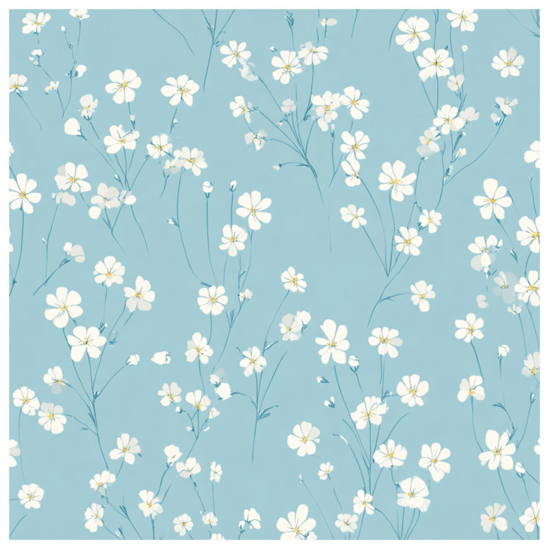 Coussin Floral, 16 x 16 inches