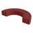 Shapes Series II Modular Collaborative Soft Seating S-Curve Stool with Foam Padded Seat-64497218-64497219-64497231