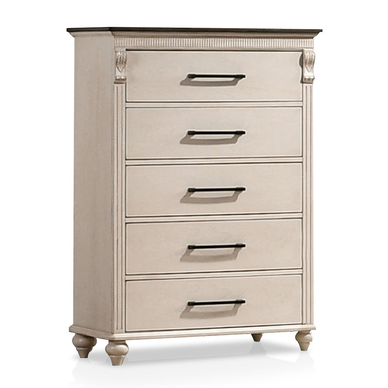 Commode 5 tiroirs Rosaline