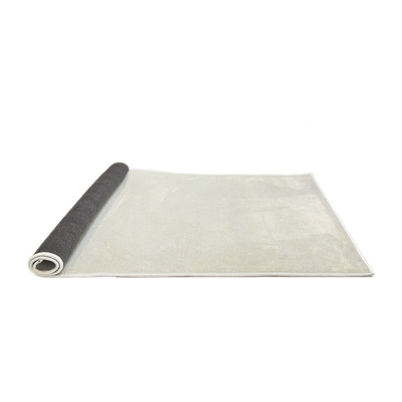 Tapis gris / crème Rawe, Rond 7 pi