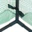 Mini serre cloche extérieure l 71 po x P 35 po avec housse verte