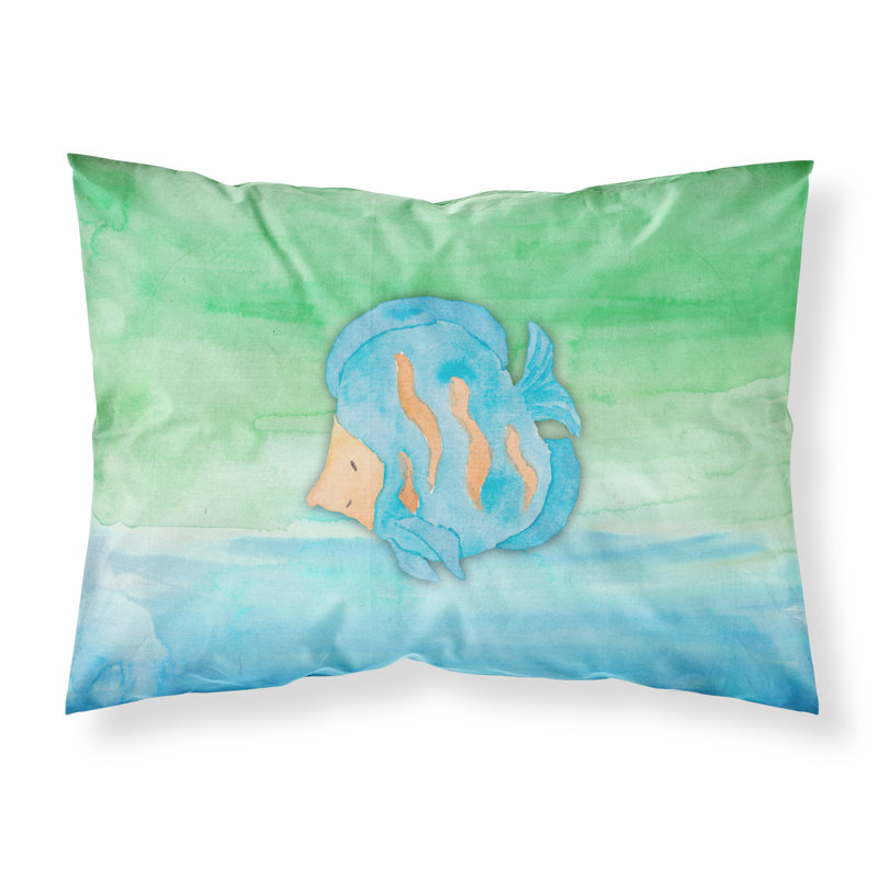 Taie d’oreiller aquarelle fish