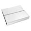 66mm W 76.2mm H Framed Medicine Cabinet Mirror 2 Adjustable