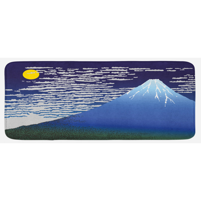 Eclectic Polyester Kitchen Mat