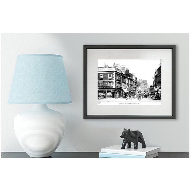 Kensington, High Street 1899 by Francis Frith - Single Picture Frame Print, 40cm H x 50cm W x 2.3cm D