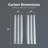 Brookstone Percy Blackout 2-Panel Window Curtain Set-124406047