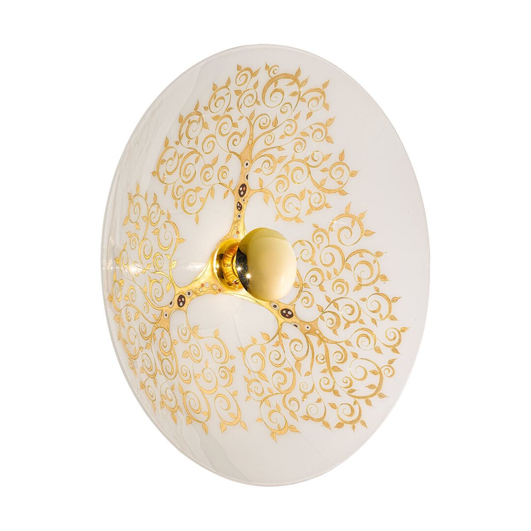 Wandleuchte LUNA, Gold 24K, Albero Gold