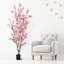 Cerisier en fleurs artificiel en pot-406574069-406574070