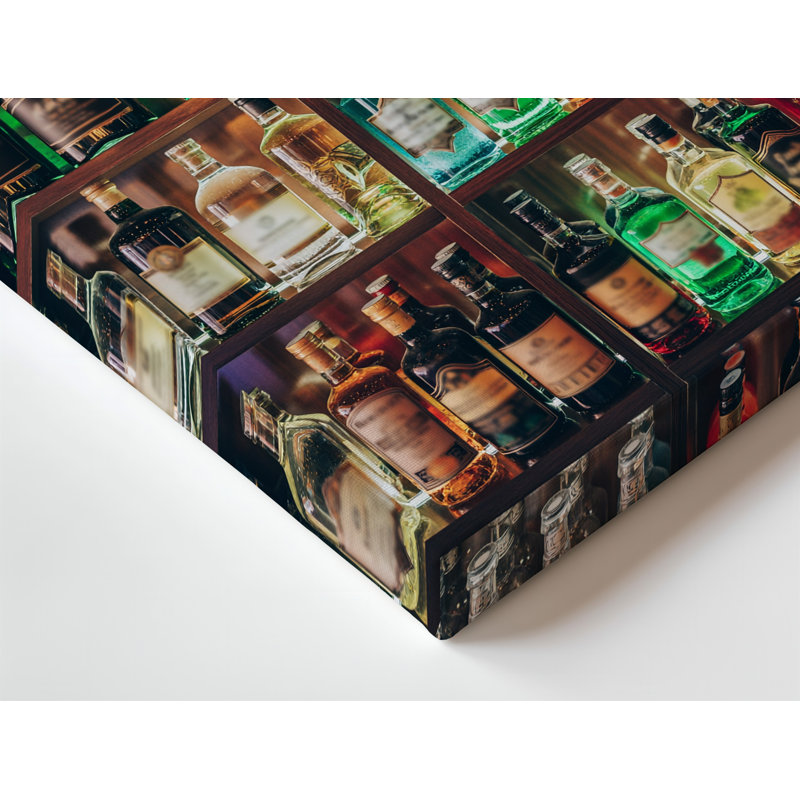 «Canvas A Vibrant Densely», H 9 po x l 12 po