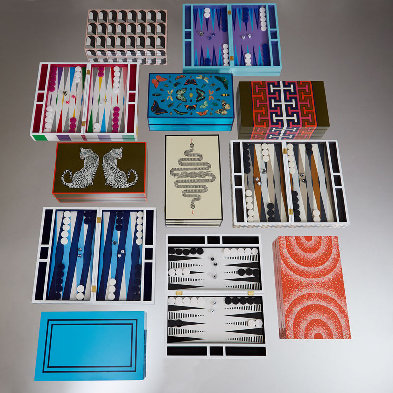 Ensemble de backgammon botaniste