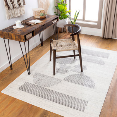 Tapis gris Alipio