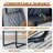 7-Piece Glass Top Dining Table Sets-115419971