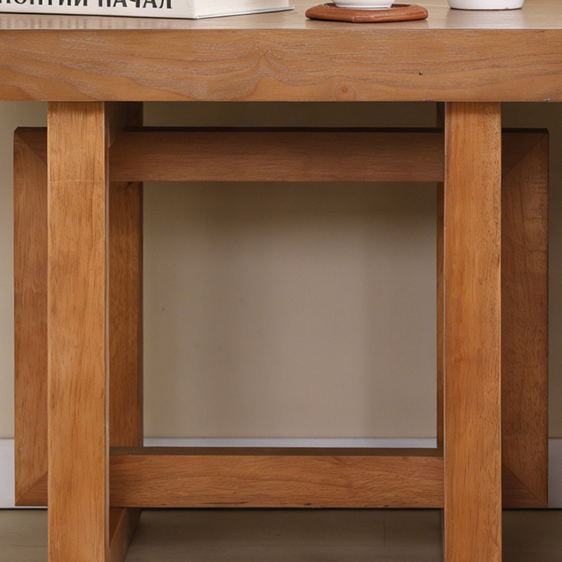 Table de bout en bois massif, Noyer