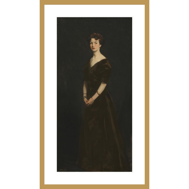 «An Early Stroll in the Park» par William Merritt Chase, impression giclée encadrée, 41.5" H x 24.07" W