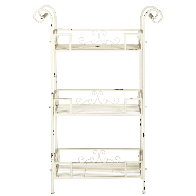 Noreen 3 Tier Shelf, White