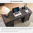 Ohana 58'' W Rectangle Computer Desk with Storage Cabinet and Drawers, Workstation for Office Home-926011655