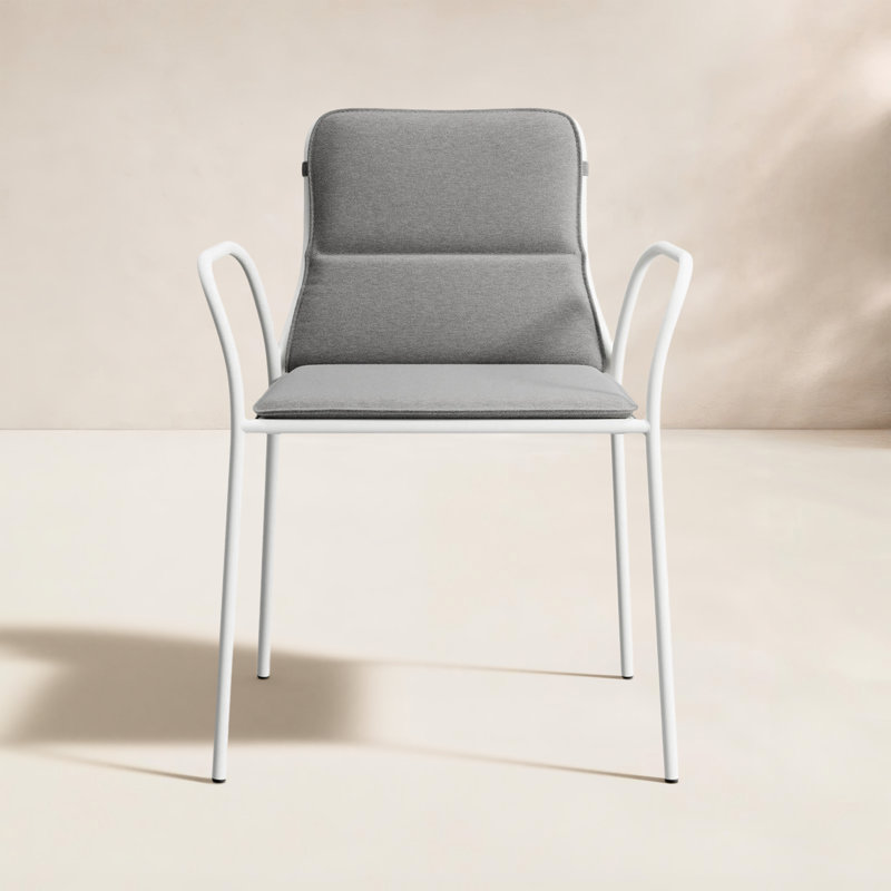 XY Outdoor Dining Chair, White