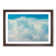 The Crisp Clouds in Abstract - Picture Frame Graphic Art Print