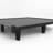 Knickerbocker emBrace 360 Platform Bed Frame | Strongest Bed Available, Motion and Sound Free, Made in USA, Frame Only | Gray, Full-582542510-582542546