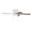 Ventilateur de plafond encastré à DEL à 5 pales 52 po Merit-1269440728